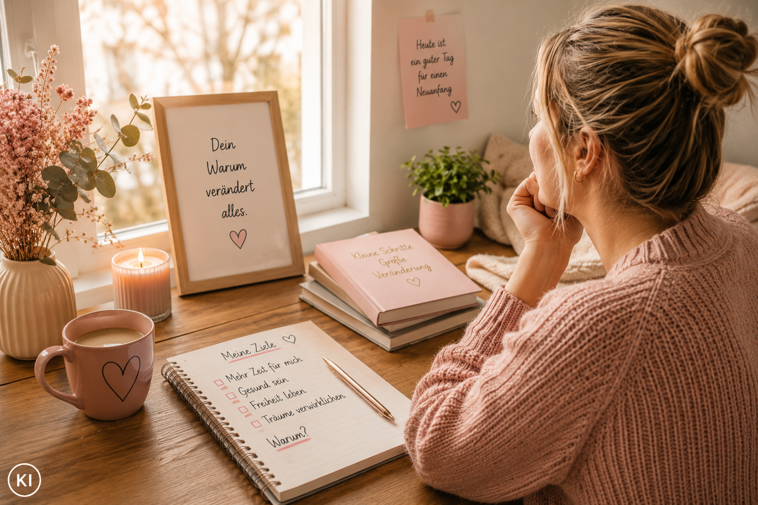 Gewohnheiten ändern und wirklich dranbleiben: Warum dein Warum so wichtig ist 💗