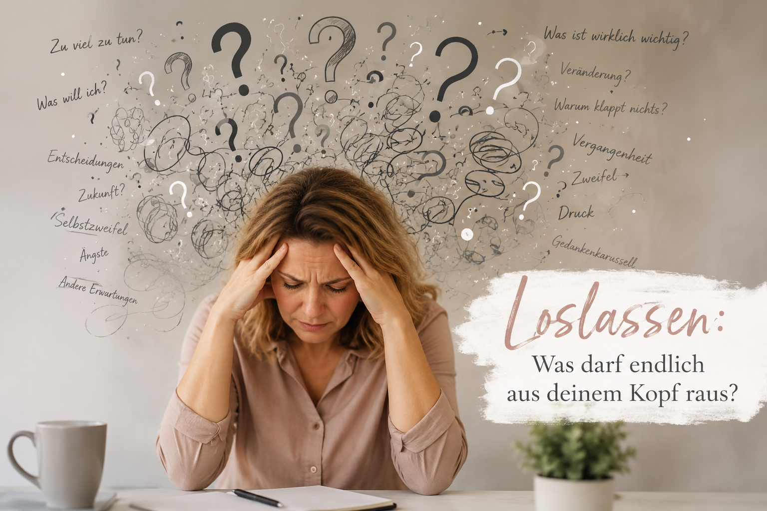 Zu viel Chaos im Kopf? 7 Dinge, die du loslassen darfst – für mehr Klarheit und innere Ruhe